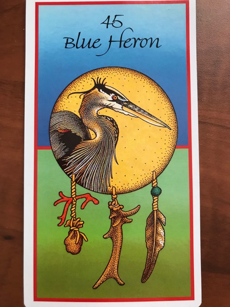 Blue Heron Medicine Self Reflection   Margaret Reyes Dempsey